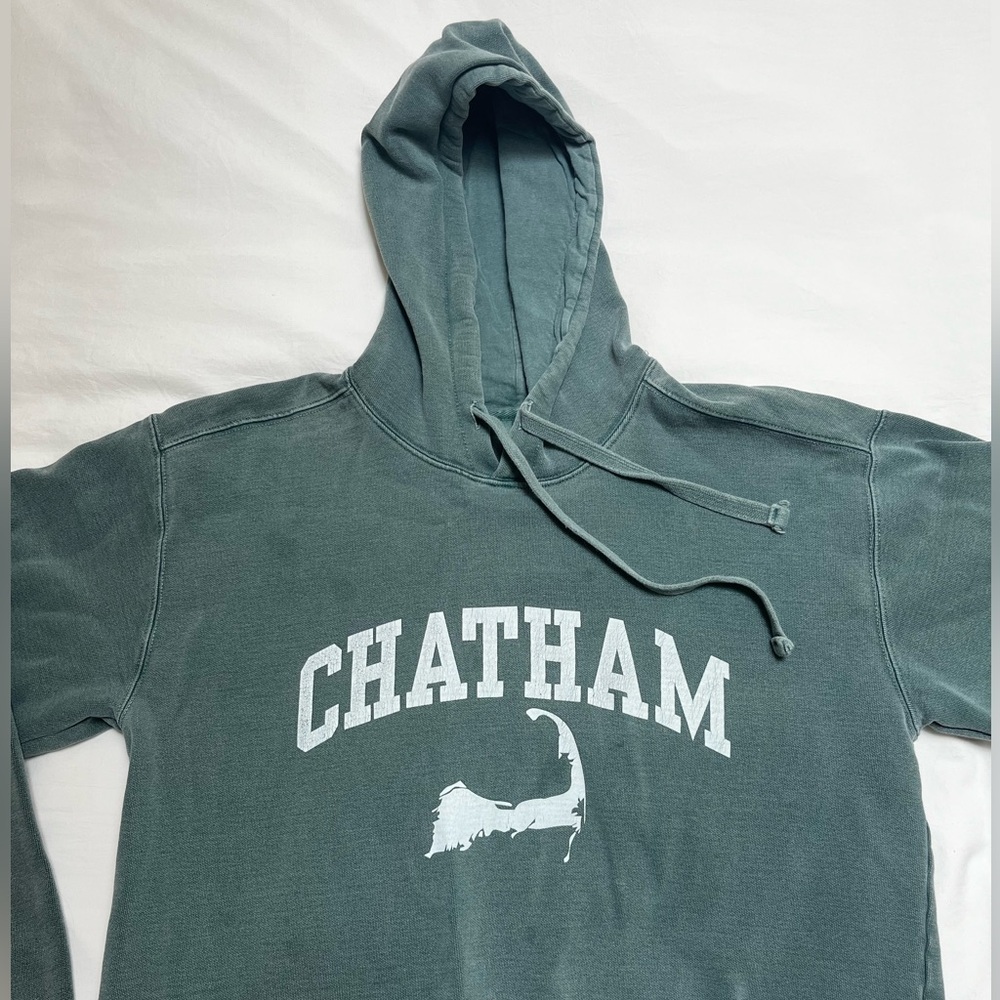 Chatham, Cape Cod Comfort Colors Green Hoodie